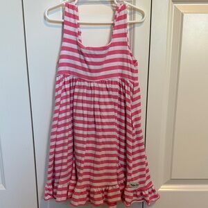 Pink and White Striped Tunic